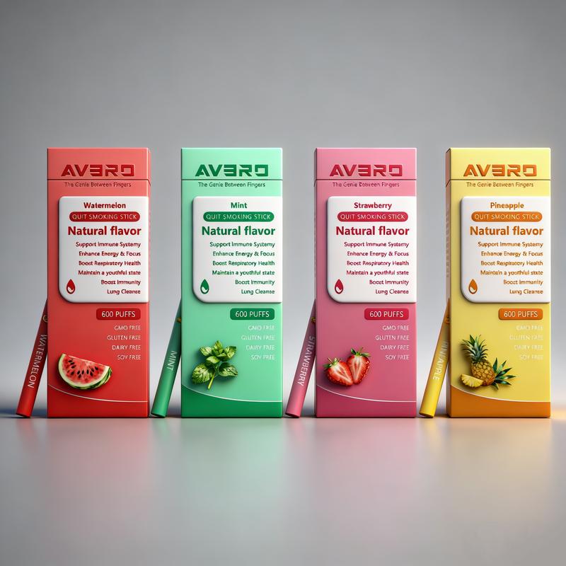 AVERO Herbal Aromatherapy Stick Thyme Mint Natural Essential Oil Diffusion Therapy Sleep Soothing Health Wellness