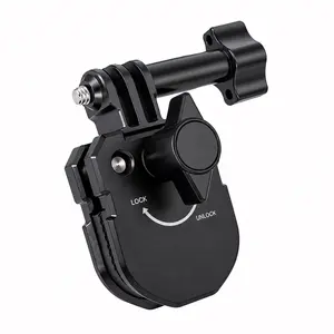 Motorcycle Windshield Camera Mount for Insta360 DJI Action Cam Bike Handlebar Clamp Anti-Shake Riding Holder