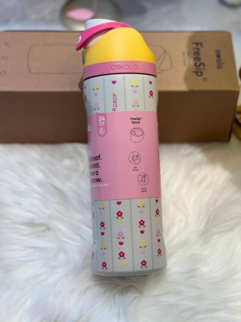 Owala 32-ounce stainless steel water bottle, available in multiple colors - a sports stainless steel water bottle with a straw.