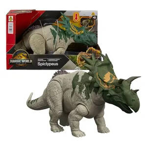 Jurassic World Rebirth Wild Roar Spiclypeus Interactive Dinosaur Figure