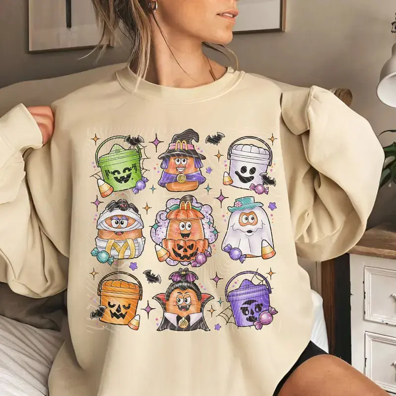 Halloween Chicken Nuggets Sweatshirt