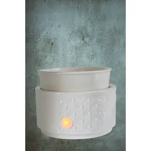 White Wax Warmer