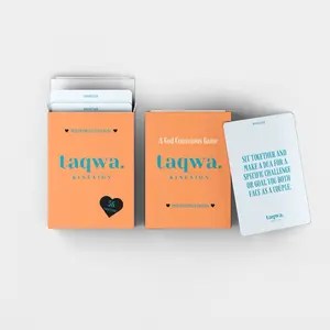 Muslim Couples Conversation Card Game for Strengthening Bond with Allah (swt) games