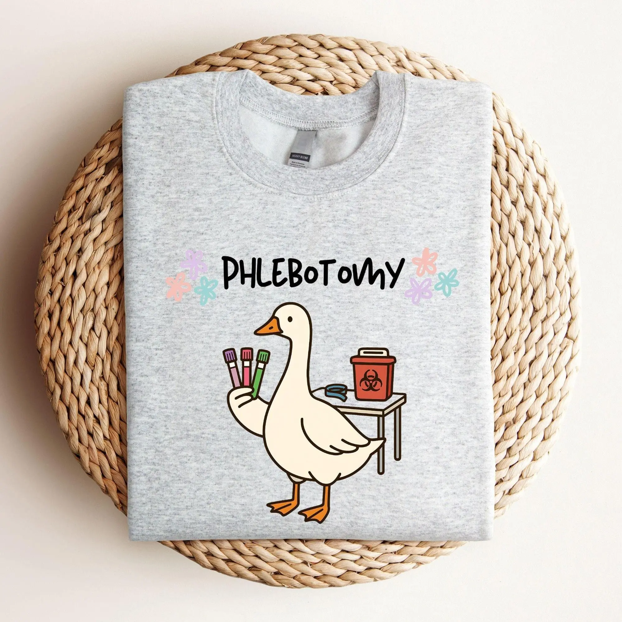 Phlebotomist T-Shirt - Funny Goose Phlebotomy Gift For Blood Draw Techs