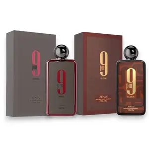 Afnan Perfumes | 9PM Rebel + 9PM Elixir | Eau De Parfum | Unisex Fragrance + 100 ML - 3.4 oz | Aromatic - Citrus & Vanilla Notes