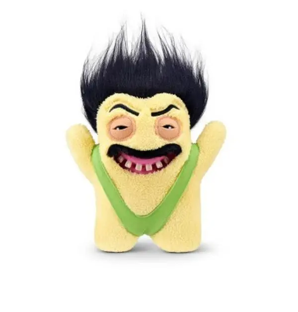 Fuggler Fugg Stars Series 2 9 Inch Plush Collectible Toy (Fugrat) by ZURU Featuring Funny Ugly Monster Design with Wild Expressions, Unique Personalities, and Chaotic Style for Fans and Collectors