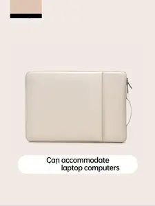 Large-Capacity Multi-Functional Portable Shoulder Computer Storage Bag, Unisex Laptop Bags, Business Office Document Bags, Easy to Carry, Blue, Laptop Sleeve