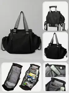 Versatile Cradle Travel Storage Women's Backpack, Travel Backpacks, Organized Daypack, Adjustable Backpack, Casual and Simple Shoulder Bag, Suitable for Shopping, Travel Storage