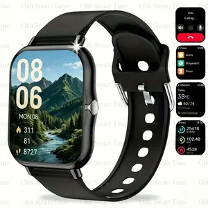Full touch screen smartwatch for men and women, wireless bluetooth to make/receive calls, a variety of sports modes, Sports tracking smartwatch, alloy case, minimalist style, for Android and iPhone, ideal gift for any occasion!