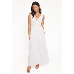 Kayden Maxi Dress - White Kayden Maxi Dress - White