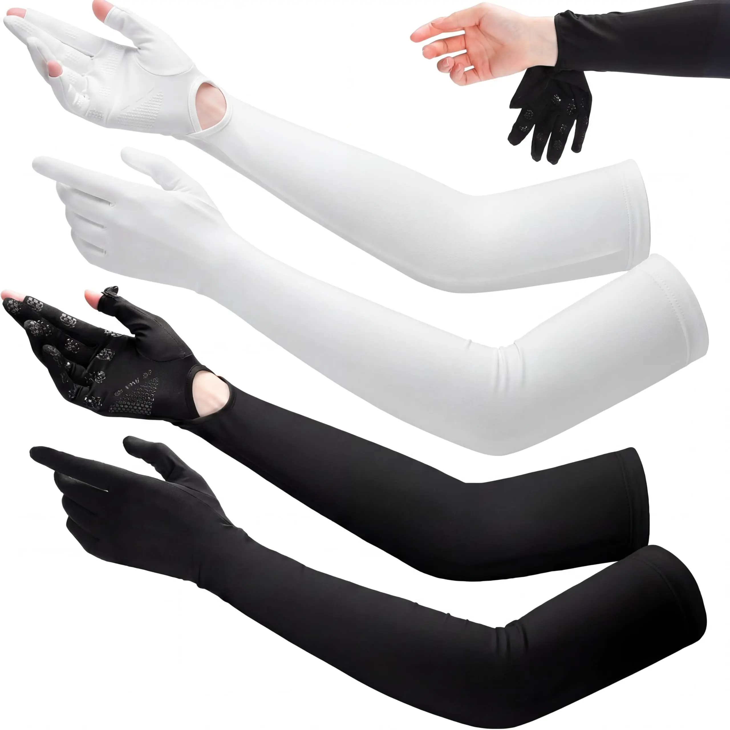 Pure White, Black