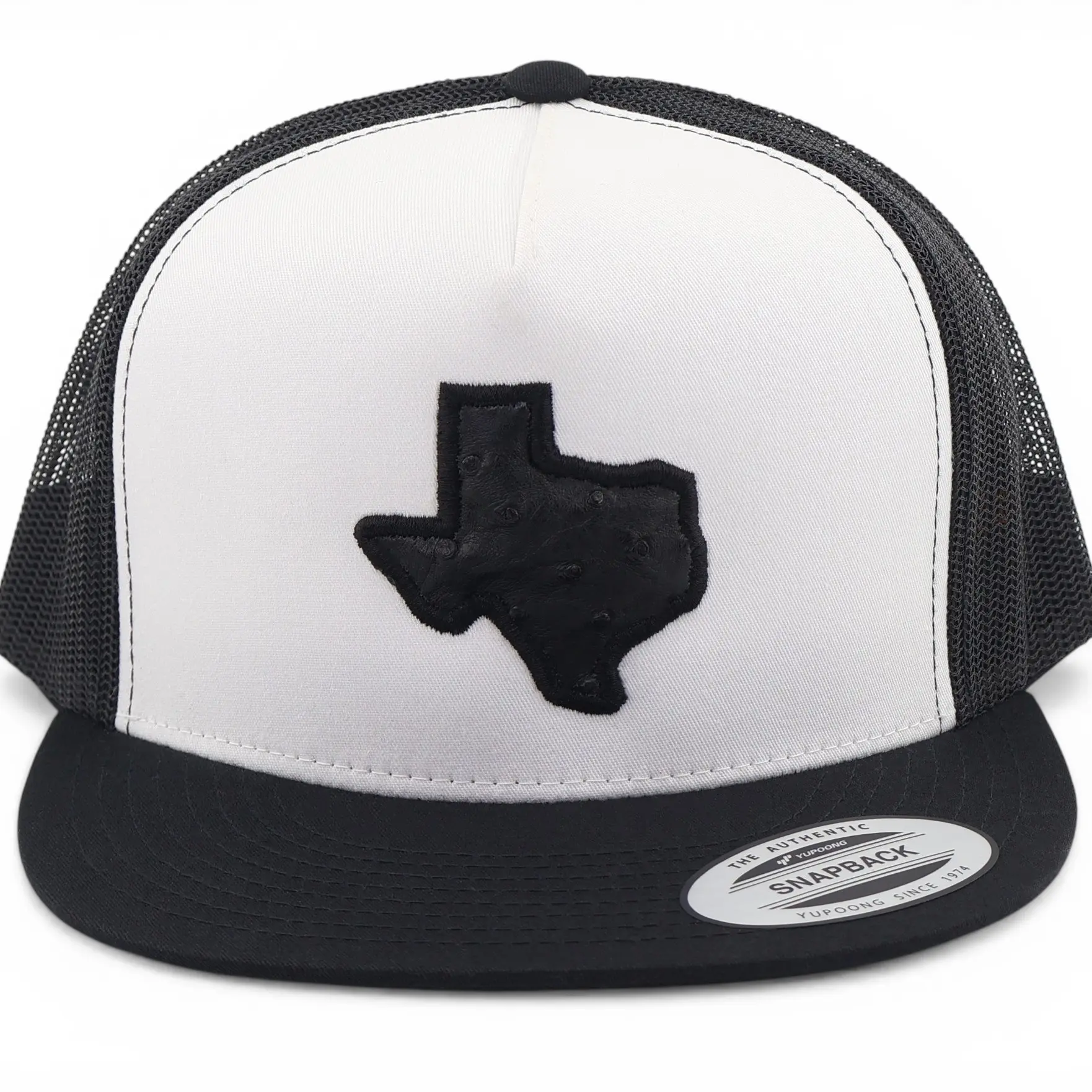 White/Black/Black w/Black Exotic Leather