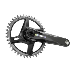 SRAM Force 1 Wide Crankset - 167.5mm 12-Speed 40t Direct Mount DUB Spindle Interface Iridescent Gray D2