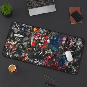 Sleep Token Mousepad | The Summoning Inspired Mouse Pad | Dark Band Desk Setup | Music Lover Gaming Accessory | PC Desk Essentials | Fan Merch Gift