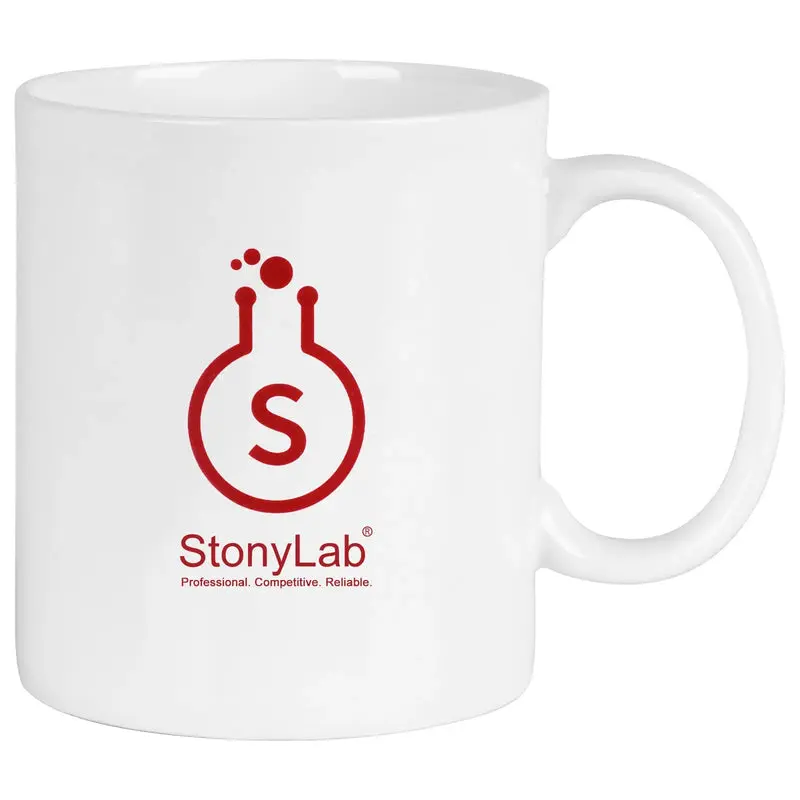 StonyLab Peace-Infused Chemistry-Inspired Ceramic Collectible Cup - Fade-Resistant Glossy Finish, Microwave-Dishwasher Safe, Washable Drinkware, Special Occasion Gift