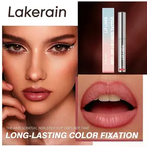 Waterproof 4-Piece Lip Liner & Tint Set – Long-Lasting, Smudge-Proof, Transfer-Proof, Matte Finish, Precise Definition, Rich Color Payoff, Perfect for All-Day Wear and Everyday Makeup