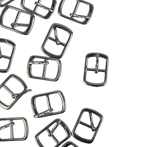 Sandals, High Heels Accessories Hooks 20pcs Rectangular Metal Shoe Buckle, Rolling Buckle, Hardware Needle Buckle, Suitable for Shoe Bags, Faux Leather Belts, Shoe Buckle Accessories, Sandals, High Heels, Shoe Accessories, Hooks, Alloy Buckle