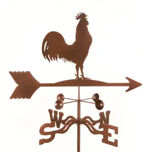 EZ Vane  Rooster Bird Weathervane with Four Sided Mount