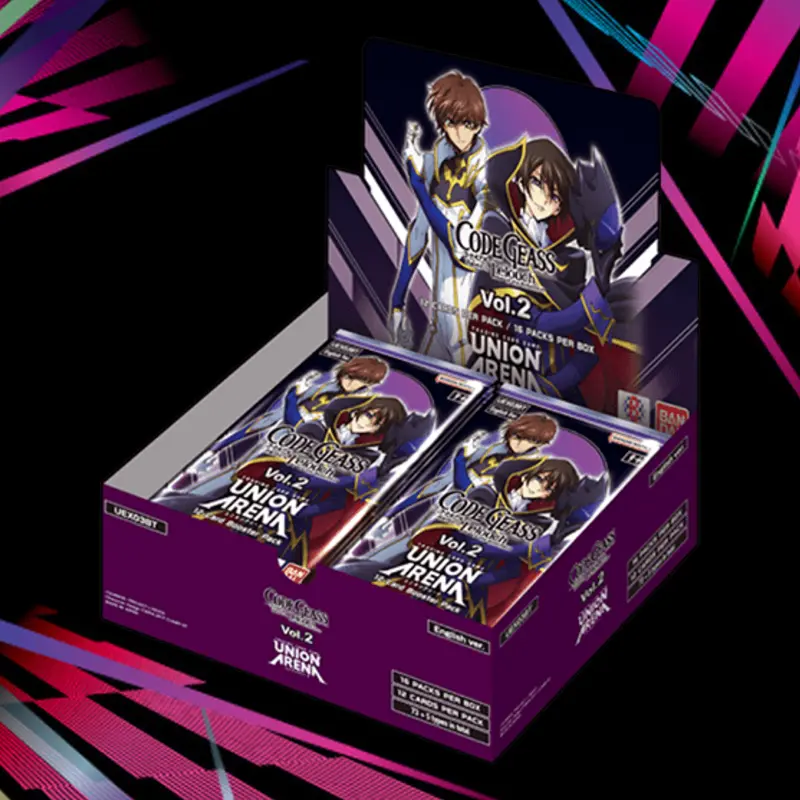 ENG] Union Arena: Code Geass - Lelouch of the Rebellion Vol. 2 Booster Box  [UEX03BT] - TikTok Shop