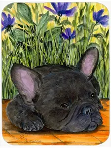 Carolines Treasures SS8674LCB 12 x 15 in. French Bulldog Glass Cutting Board- Large