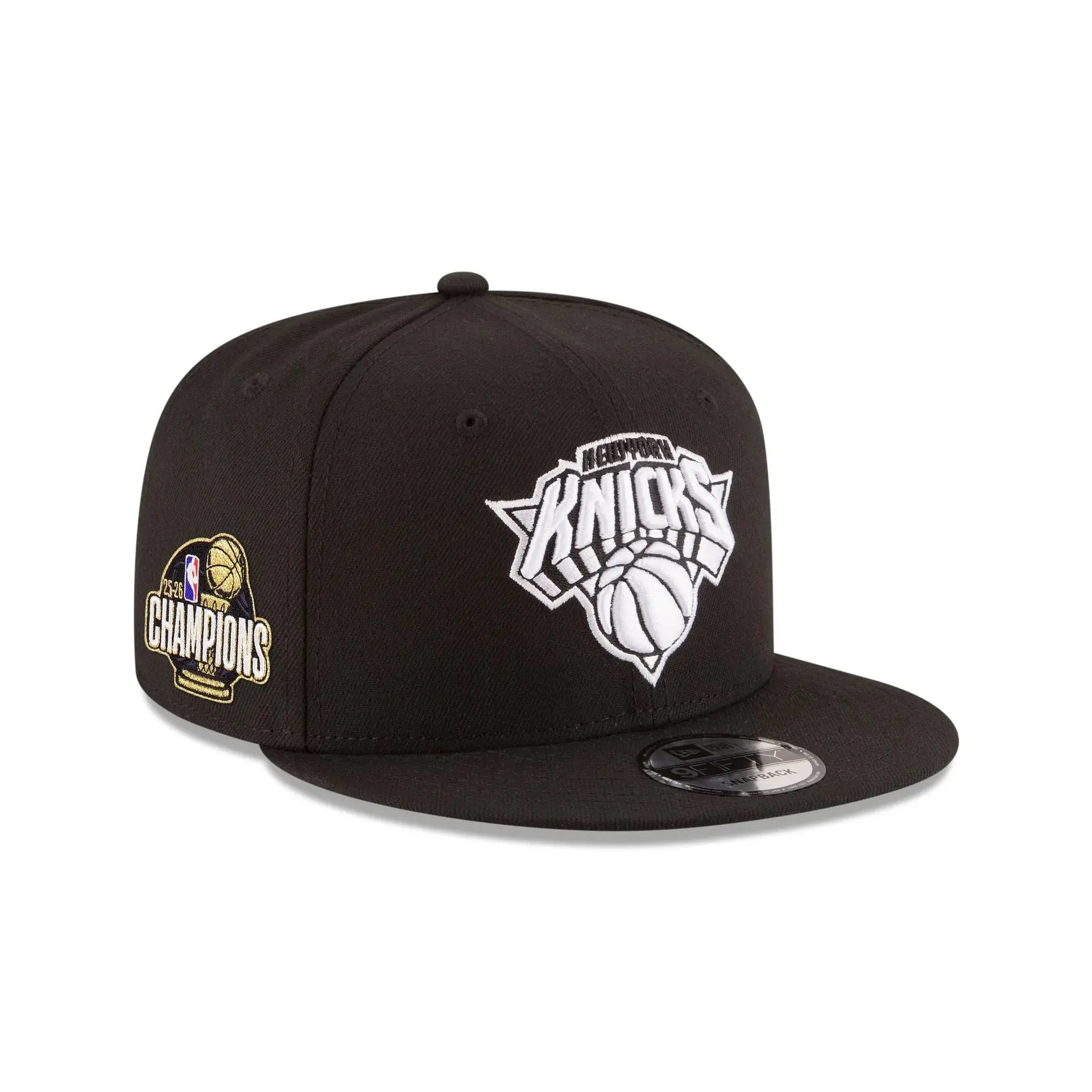 New York Knicks 2026 Champions Sidepatch Black & White 9FIFTY Snapback New York Knicks 2026 Champions Sidepatch Black & White 9FIFTY Snapback