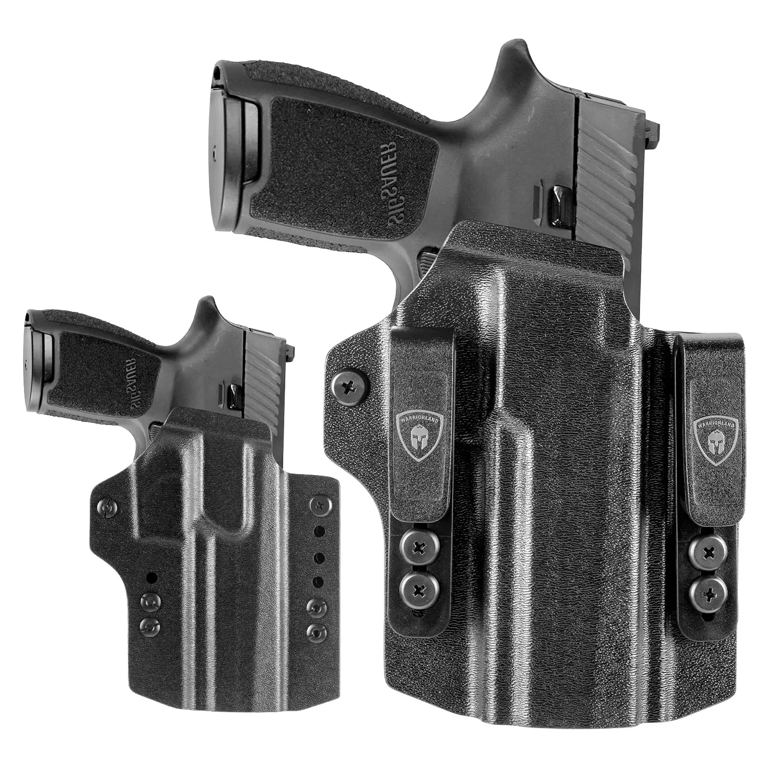 WARRIORLAND IWB & OWB Convertible Holster Fits Sig Sauer P320 Compact,  Sig Sauer P320 M18, P320 Full Size,Sig Sauer P320 M17, P320 XFull, P320 X FIVE legion, P320 X FIVE DH3,P320 X Carry,P320 AXG Combat,P320 AXG legion, Right Hand