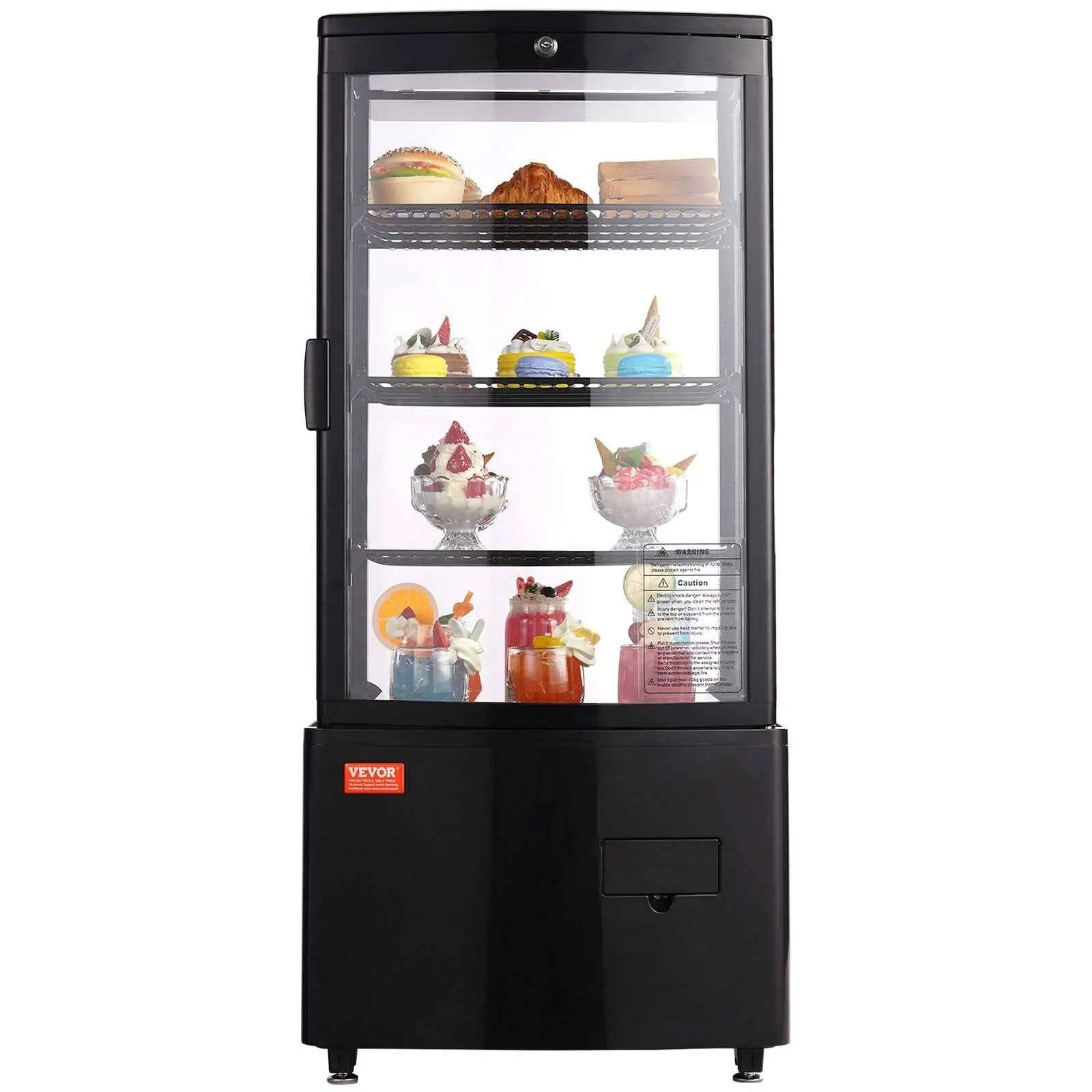 Refrigerated Pastry Display Case - 3 Cu. Ft. Countertop Design