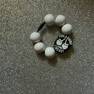 Title:  “F*** Around and Find Out” Beaded Stanley Cup Charm – Bold Attitude Accessory