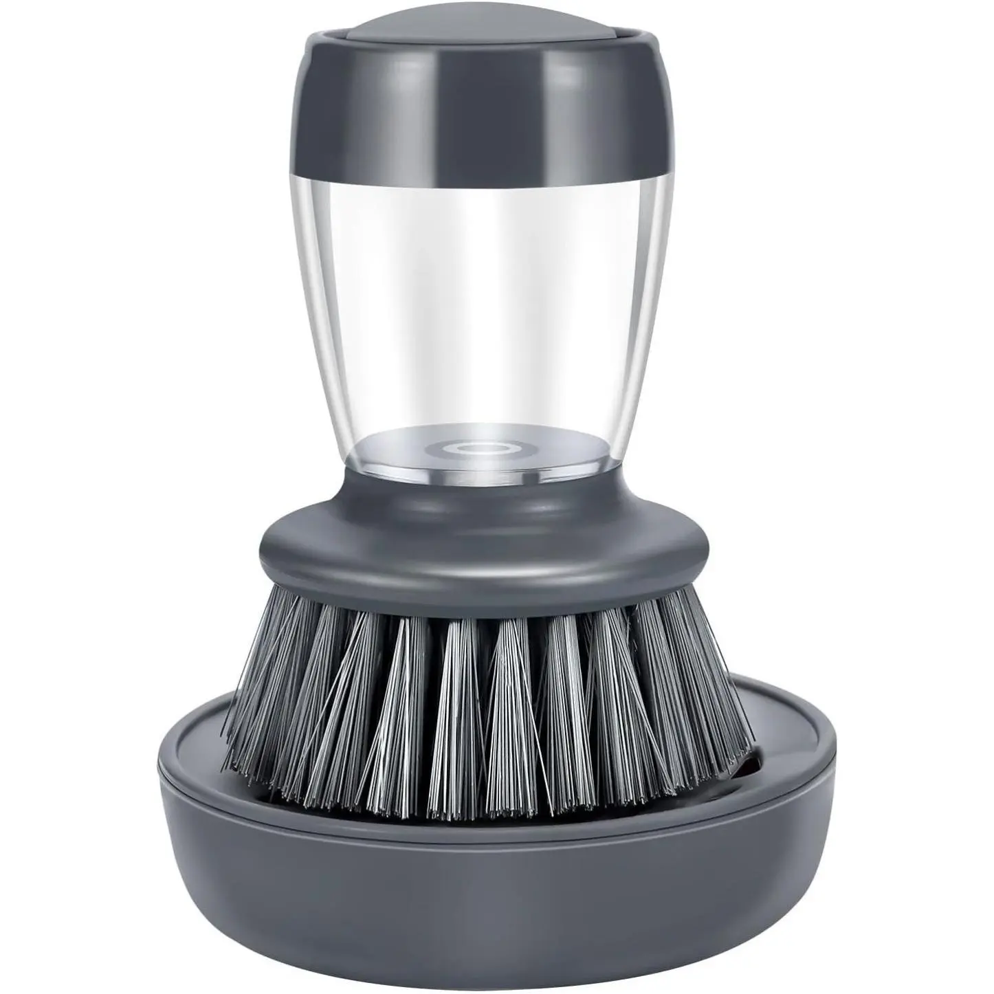 Soap Palm Brush Storage Set, 1 Piece Kitchen Brush with Bracket for Cleaning Pots, Pans and Sinks Scrub Brush Kitchen Scrub Brush