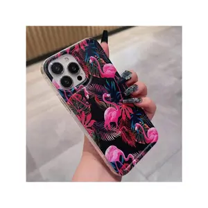 Flamingo Pattern Phone Case, Anti-Drop Cellphone Protective Case, All-Inclusive Shockproof Mobile Phone Cover For IPhone 15 14 13 12 11 Pro Max