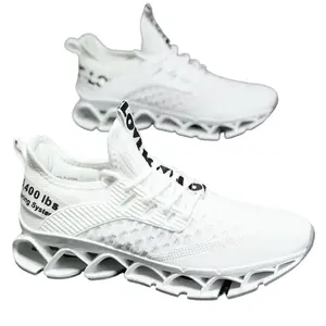 Men's Running Shoes Tennis Walking Fashion Sneakers Breathable Non Slip Gym Sports Work Trainers EVA Sole Fabric Upper Laces Fastening All Seasons Ready Athletic Runner Casual