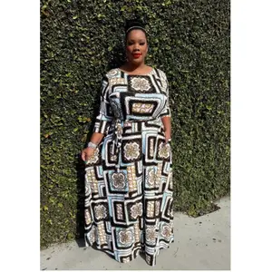 Whitney (Victorian) - 5X Maxi Dress  Womenswear Stretchy