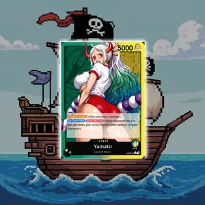 OPTCG Leader Proxy Yamato Green-Yellow