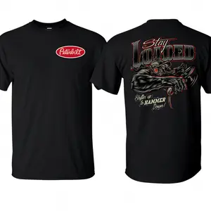 Peterbilt Trucker T-Shirt Stay Loaded Peterbilt Shirt, Shiftin' up to hammer door Semi Truck Driver Gift For Him, Tee MADE IN USA