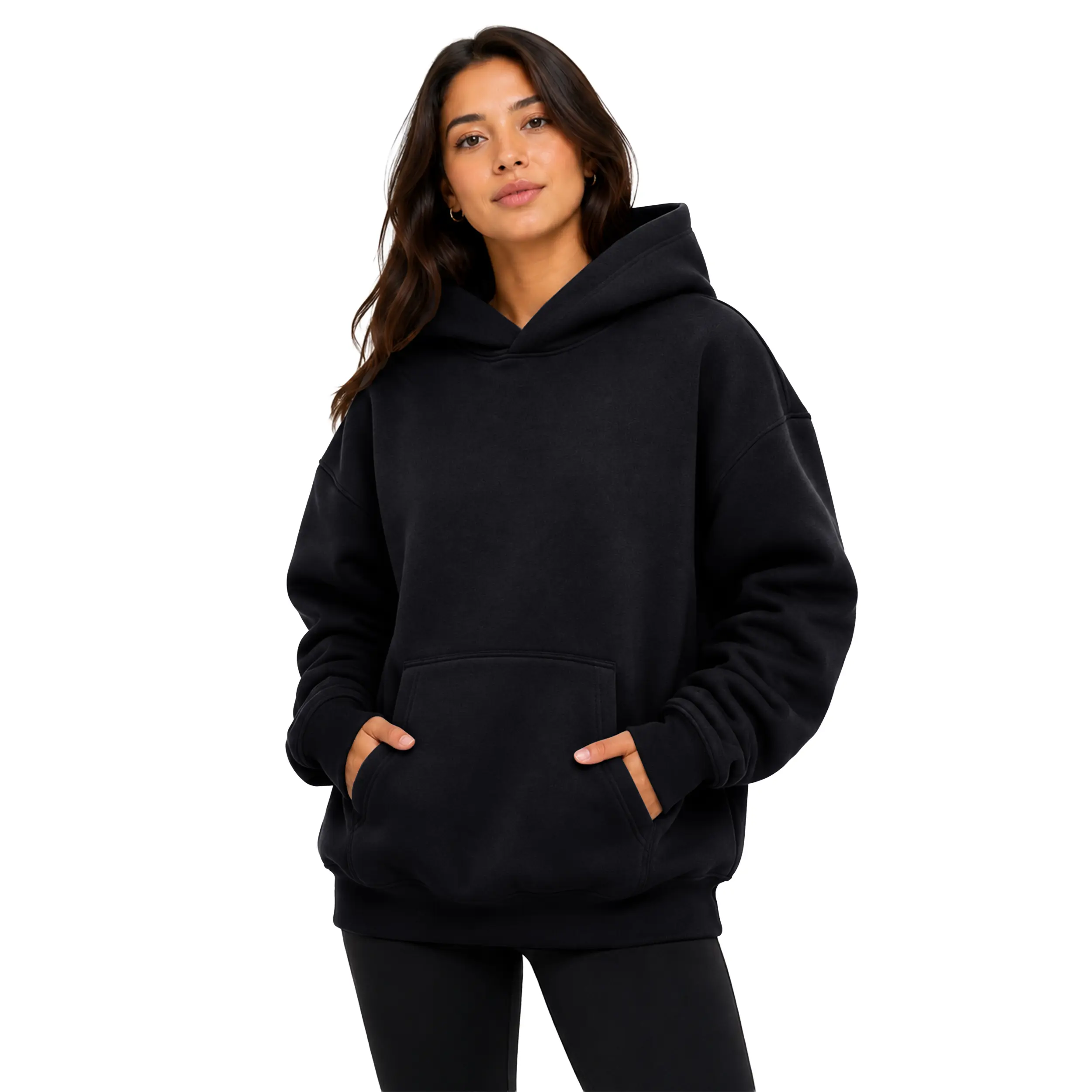 Signature Fit Hoodie | Unisex Soft Fleece Pullover Sweatshirt, Slightly Weighted Cozy Casual Hoodie