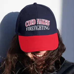 Coed Naked Firefighting Hat