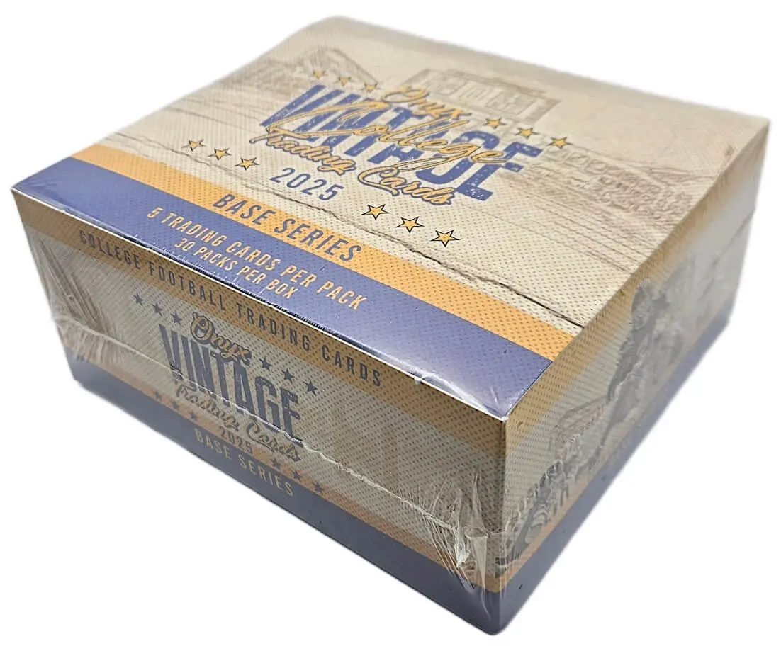 2025 Onyx Vintage College Fooball Base Series Box (SHIPPED SEALED)