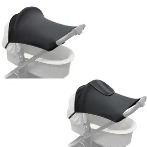 Baby Infant Newborn Stroller Sunshade, 1 Count Universal Baby Stroller Sunshade, UV Protective Cozy Stroller Cover, Stroller Accessories for Outdoor Travel