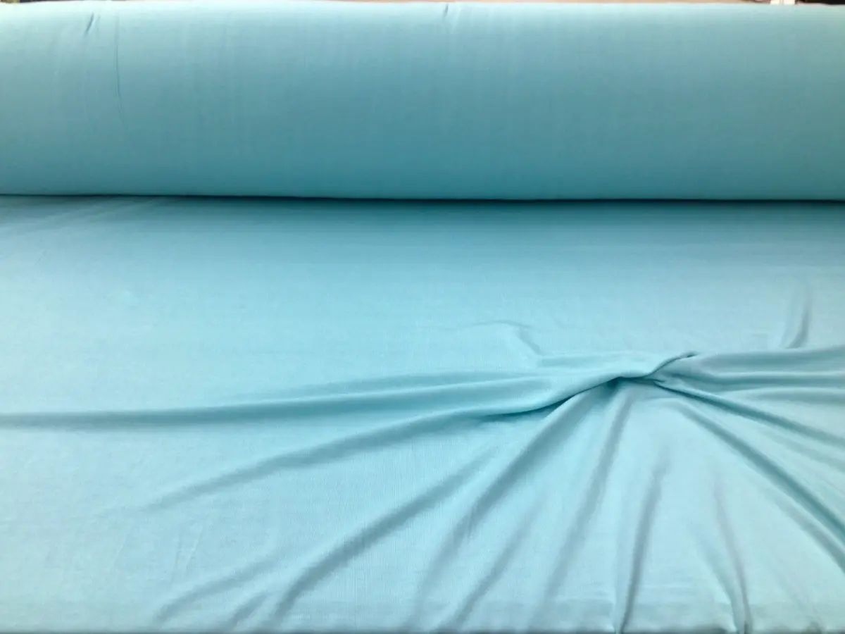 Tanboocel Bamboo Spandex Fabric 4 way Stretch Robn Egg Blue B320