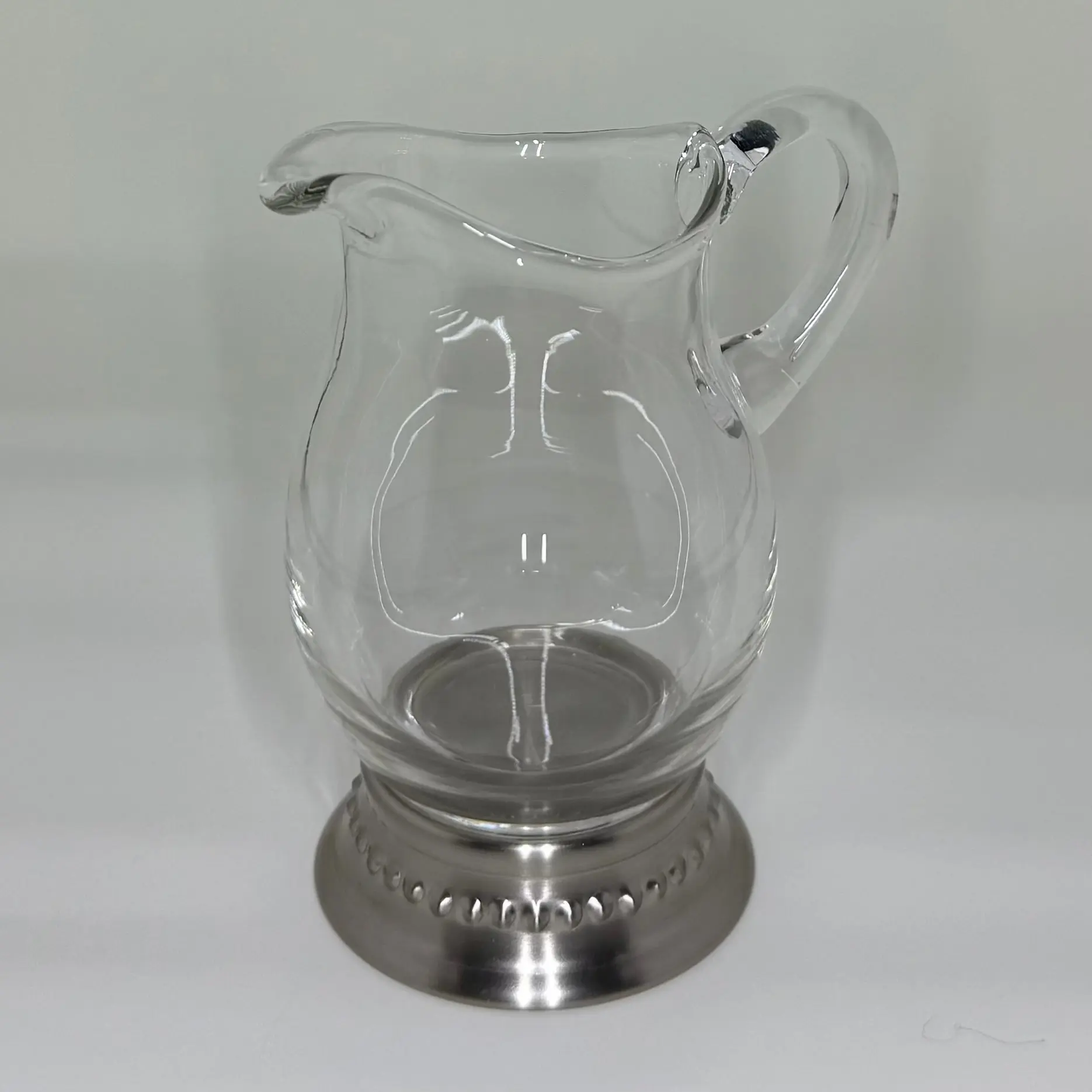 Southern Living at Home Astoria Glass Creamer - Vintage Tableware