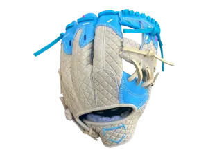 Custom Ballgloves Youth 11” Ice Cream Baseball Glove Baby Blue I-Web