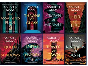 Throne of Glass Paperback 8 books Bundle ( READ NOTE IN DESCRIPTION BEFORE PLACING ORDER)