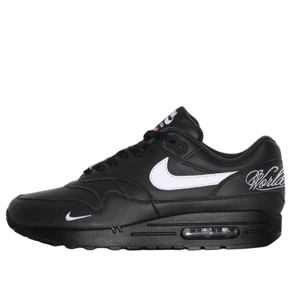 Nike x Supreme Air Max 1 87 'Black White' HF8813-001