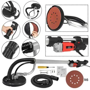 Segawe Drywall Sander 800W Commercial Electric Adjustable Variable Speed Sanding Pad