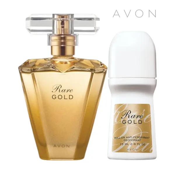 Rare Gold Eau de Parfum 1.7 fl. oz and Roll-On Antiperspirant Deodorant SET Rare Gold Eau de Parfum 1.7 fl. oz and Roll-On Antiperspirant Deodorant SET