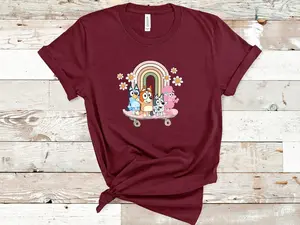 Bluey Eras Tour Shirt, Bluey Family Shirt, Bluey Cartoon Shirt, Bluey Birthday Party Shirt, Bluey Heeler Shirt