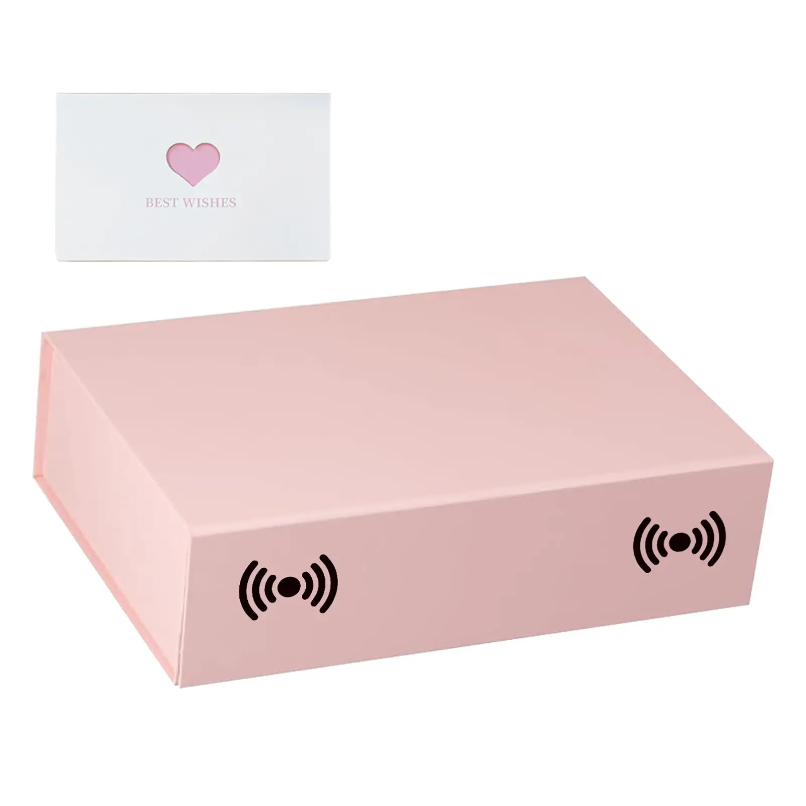 Pink Beautiful Gift Box,10.7'x7'x2.8' Large Magnetic Bridesmaid Proposal Boxes with Lids, Gift Box Design Set