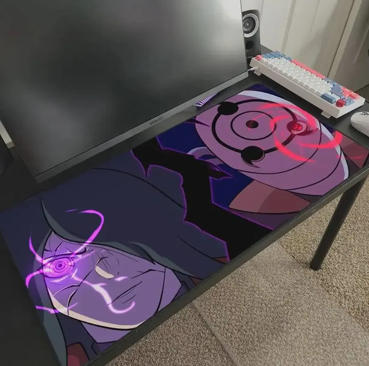 'Mouse Pad Gaming Accessories PC Gamer Alfombrilla Xl Computer Desk Mat Laptop Mouse Pads Varmilo Naruto Sasuke Keyboard Mousepad' – FASTSHIPPING
