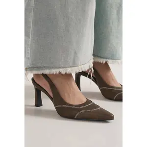 TRINEE-15 Chic and Polished Slingback Heels