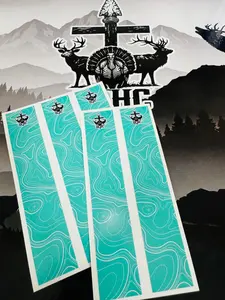 TOPO Ultra Lightweight 5" Arrow Wrap 6 Grains or Under 14 Wraps per Pack for Performance Durability and Strong Adhesion